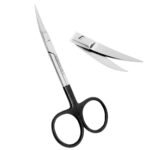 Iris Scissors 11.5cm Curved Saw Edge Super Cut - Precision Dental Surgical Instrument