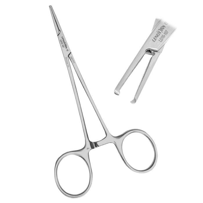 Halstead Mosquito Forceps 1x2 12.5cm Straight - Precision Surgical Instrument - Image 1