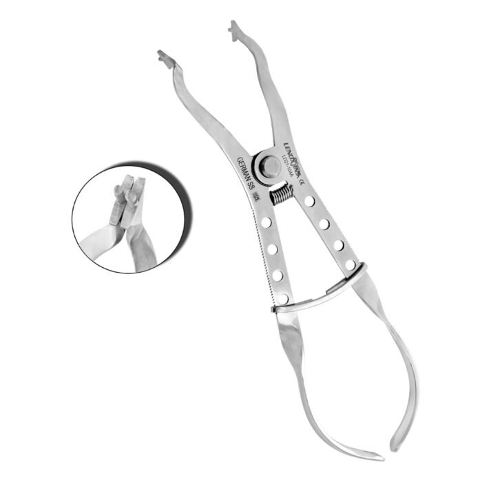Ivory Rubber Dam Clamps Applicator Forceps - Precision Endodontic Instrument - Image 1