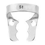 Rubber Dam Clamp Fig. 51 Stainless Steel