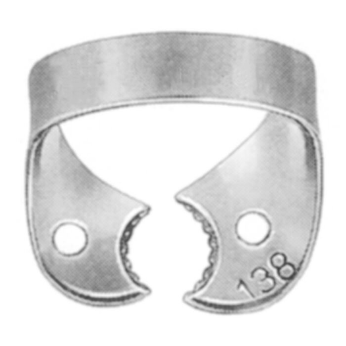 Rubber Dam Clamps Fig. 138 - Precision Dental Tool - Image 1