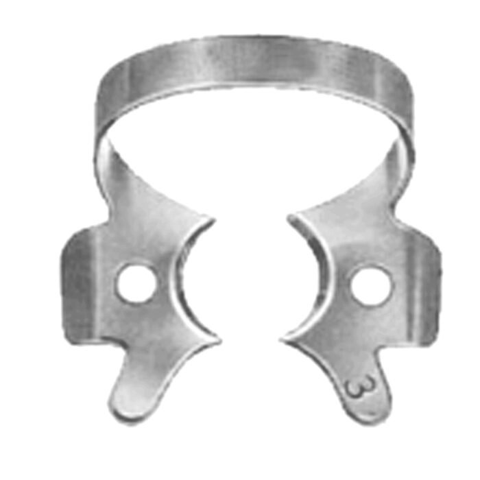 Rubber Dam Clamps Fig. 3 - Precision Dental Tool - Image 1