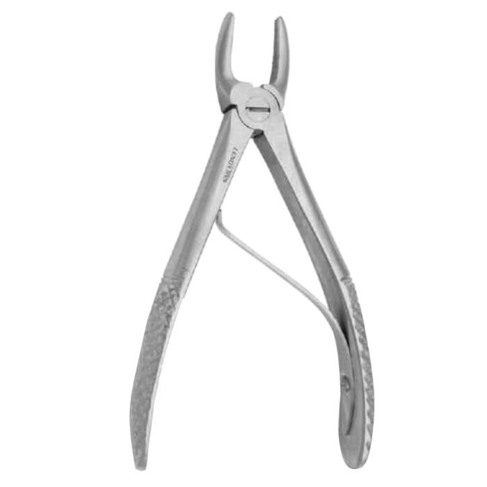 Baby Extracting Forceps English Pattern Klein #137 Pedodontic, Upper Incisors Spring Handle - Premium Dental Surgical Instrument - Image 1