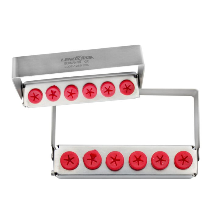 Bur Holder for 6 - Compact and Efficient Dental Storage Solution - Image 1