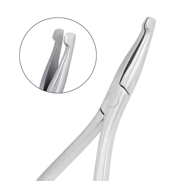 How Utility Pliers Straight 12.5CM - Precision Tool for Orthodontic Applications - Image 1