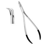 Lingual Miniature Ligature Cutter, 60 Degree Angled - Precision Tool for Orthodontic Procedures