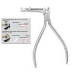 Buccal Tube Convertible Cap Removing Plier - Precision Tool for Orthodontic Applications