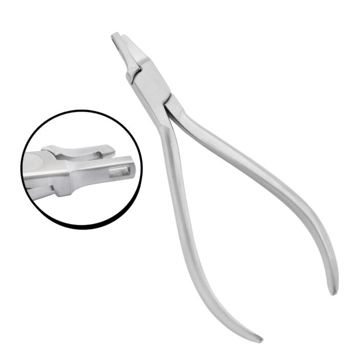 Vertical Dimple - Orthodontic Retainer Invisible Brace Clear Aligner Pliers - Precision Tool for Aligner Adjustments - Image 1