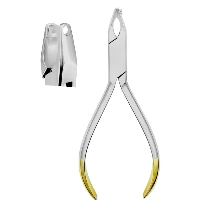 Hole Punch Cutter 3MM - Orthodontic Retainer Invisible Brace Clear Aligner Pliers - Precision Tool for Aligner Adjustments - Image 1