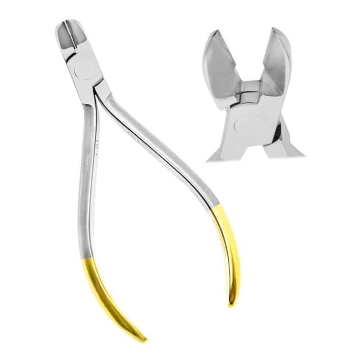 Hard Wire Cutter 12cm Tip Insert - Precision Tool for Orthodontic Wire Cutting - Image 1