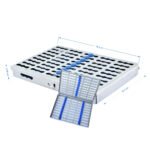 Sterilization Cassette for 10 Instruments - Premium Hygienic Storage Solution
