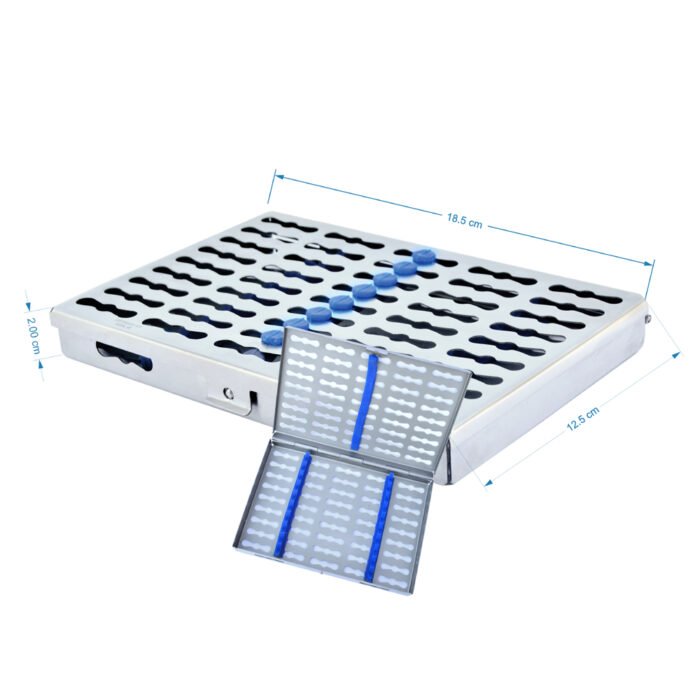 Sterilization Cassette for 10 Instruments - Premium Hygienic Storage Solution - Image 1