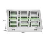 Cassette With Compartment - 29x19x3.5CM - Versatile Storage Solution for Dental Instruments