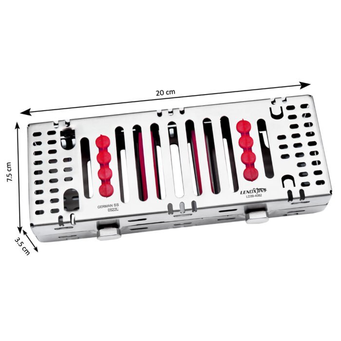Double Decker Sterilization Cassette For 8pcs - Premium Storage Solution for Dental Instruments - Image 5