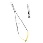 Micro Needle Holder Cutting Edge, Thumb-Lock, CVD 18cm - Precision Surgical Instrument