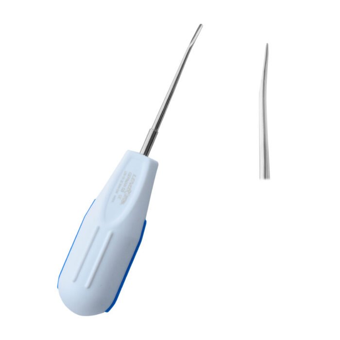 Dental Luxating Elevator 2C (Curved 2mm) - Precision Dental Surgical Tool - Image 1