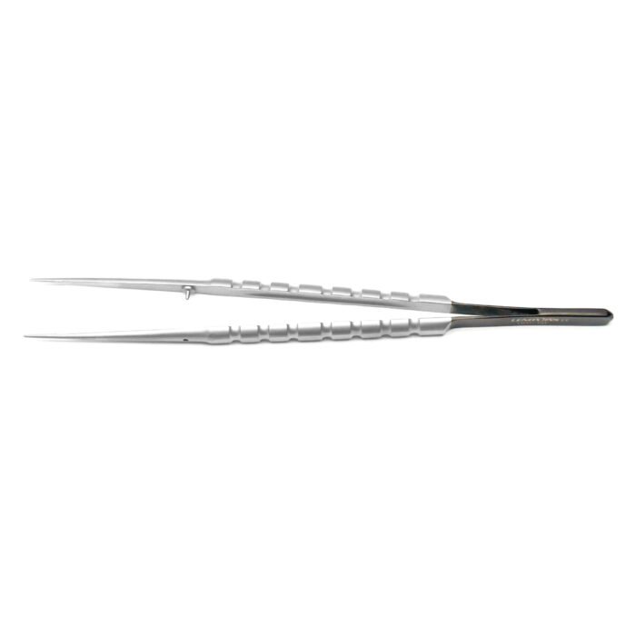 Micro Tissue Forceps, 17cm - Diamond Dust Coated - Precision Surgical Instrument - Image 3