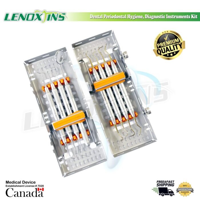 Hygiene Instruments Kit of 10pcs - Comprehensive Dental Care Solution - Image 1