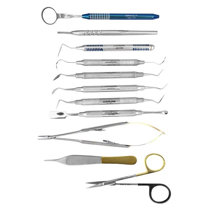 Periodontal Surgery Kit - Comprehensive Dental Surgical Instrument Set by Lenox Instruments - Image 1