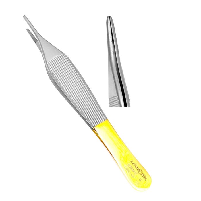 Adson Forceps 12cm – Tungsten Carbide (TC) Tips - Precision Dental Surgical Instrument - Image 1