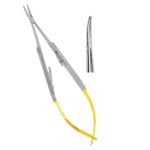 Castroviejo Needle Holders 16cm TC Curved - Precision Surgical Instrument