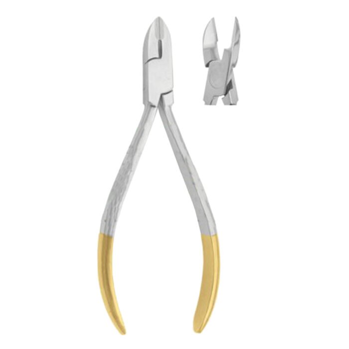 Wire Cutter Wide Beak, 12.5cm TC Insert - Precision Tool for Orthodontic Wire Cutting - Image 1