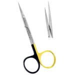 Iris Scissors TC 11.5cm Straight Micro Serrated