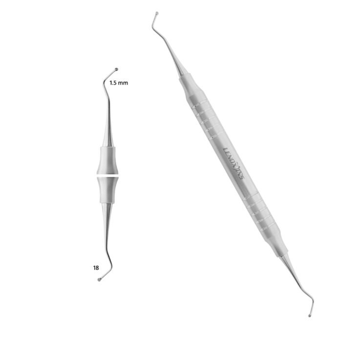 Spoon Excavators 1.5MM Fig#18 - Precision Dental Tool - Image 1