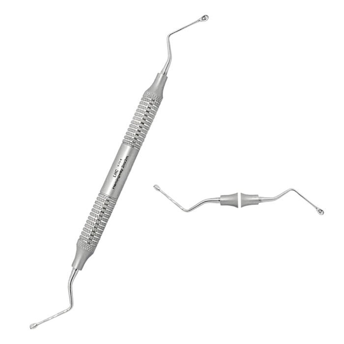 Dental Curette Hemingway 2mm/2mm - Precision Dental Surgical Instrument - Image 1