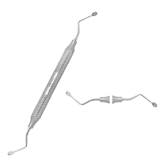 Dental Curette Hemingway 4mm/4mm - Precision Dental Surgical Instrument - Image 1