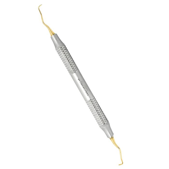 Langer Curettes 1/2 - 440C Stainless Steel - Precision Periodontal Instrument - Image 1