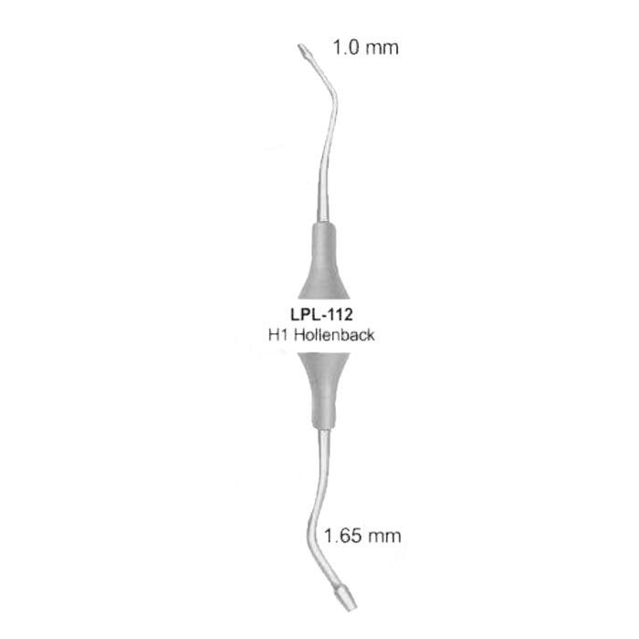 Condensers H1 Hollenback 1.0MM / 1.65MM Double Ended - Precision Dental Instrument - Image 1