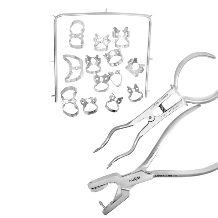 Rubber Dam Instruments Set - Comprehensive Dental Kit - Image 1