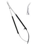 Surgical Micro Tissue Scissors 45° CVD TC - 17cm - Precision Dental Surgical Instrument