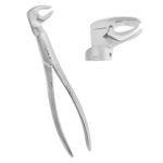Extracting Forceps Routurier (# 22 1/2 R) Lower Molars and Wisdoms, Right - Premium Dental Surgical Instrument