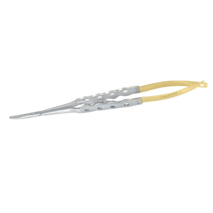 Castro-Viejo Needle Holder Twist Joint, Curved 16cm TC - Precision Surgical Instrument - Image 3