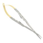 Castro-Viejo Needle Holder Twist Joint, Curved 16cm TC - Precision Surgical Instrument - Image 4