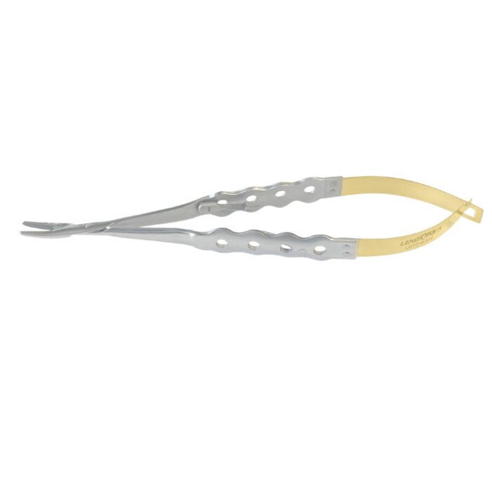 Castro-Viejo Needle Holder Twist Joint, Curved 16cm TC - Precision Surgical Instrument - Image 5