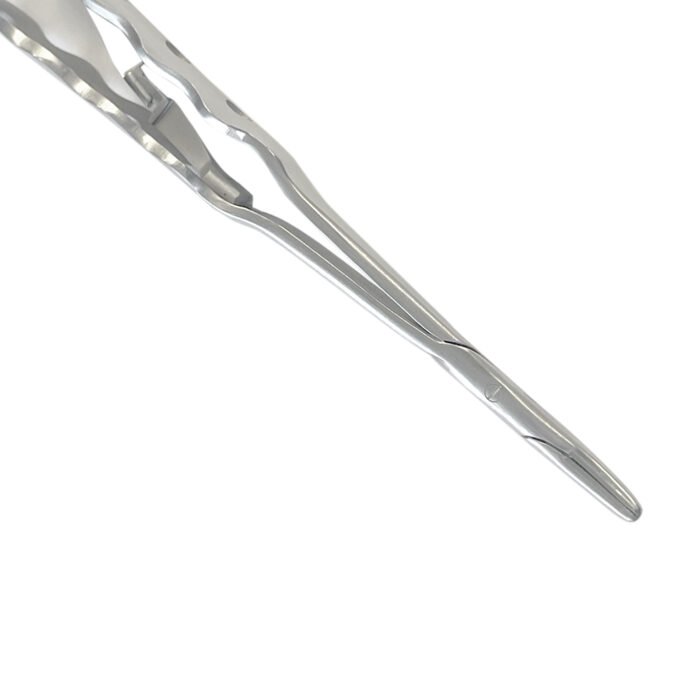 Castro-Viejo Needle Holder Twist Joint, Curved 16cm TC - Precision Surgical Instrument - Image 6
