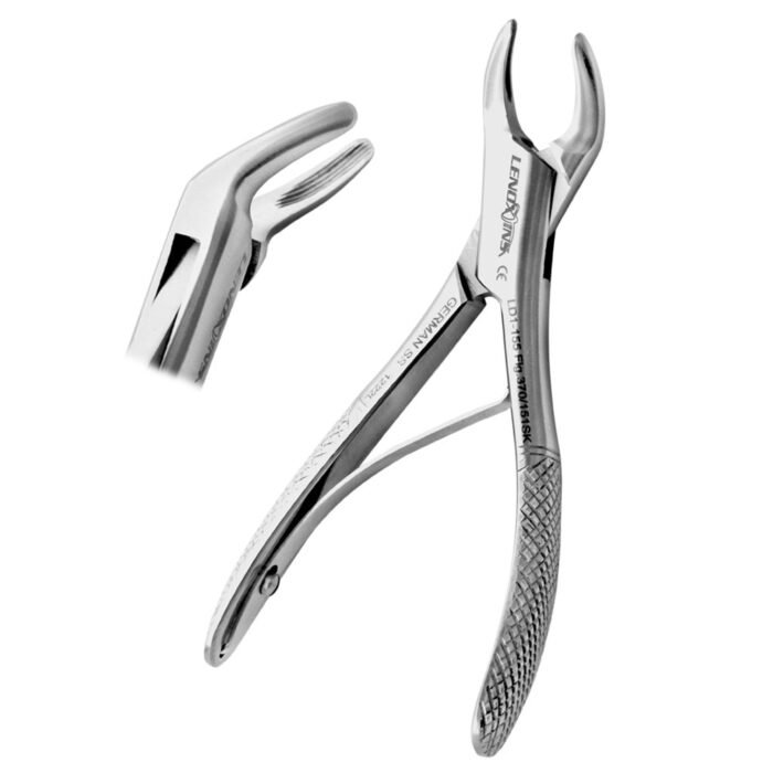 Paediatric Extracting Forceps Fig.360/17SK Lower Molars-Pedo - Precision Dental Surgical Instrument - Image 2
