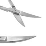 Kelly Dental Scissors 16cm Curved Saw Edge Super Cut - Precision Dental Surgical Instrument - Image 2