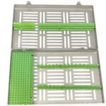 Cassette With Compartment - 29x19x3.5CM - Versatile Storage Solution for Dental Instruments - Image 3