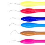 Gracey Curettes Set of 6 - Plastic Silicone Handle - Precision Periodontal Instruments - Image 2