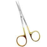 Iris Scissors 11.5cm Straight TC - Precision Dental Surgical Instrument - Image 2