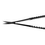Micro Spring Scissors 18cm Curved TC - Precision Dental Surgical Instrument - Image 2