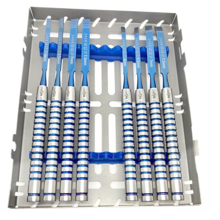 Dental Chisels Set of 8PCS - Precision Dental Surgical Instrument - Image 2
