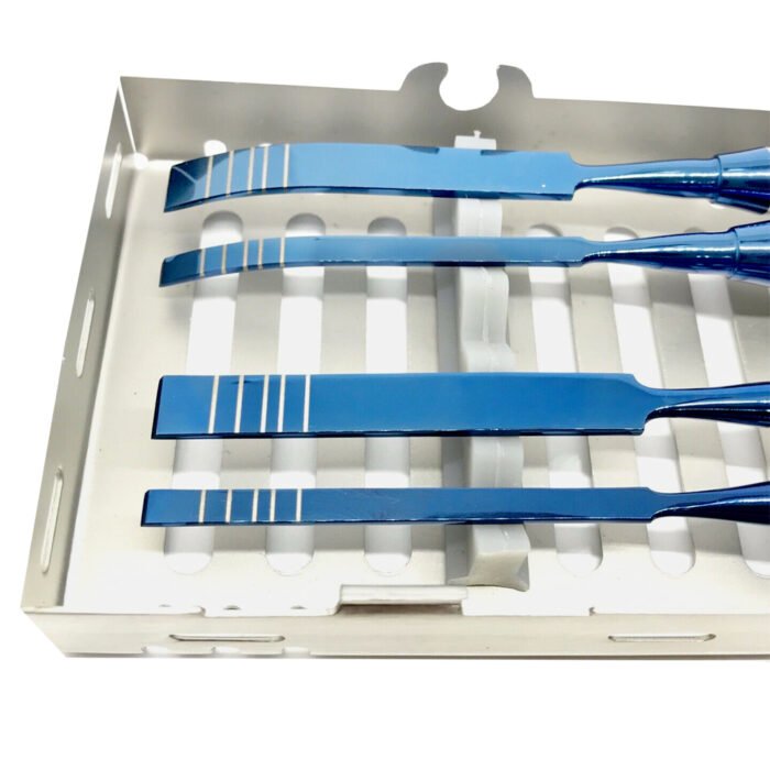 Dental Chisels Set of 4pcs - Premium Surgical Instrument Set by Lenox Instruments - Image 2