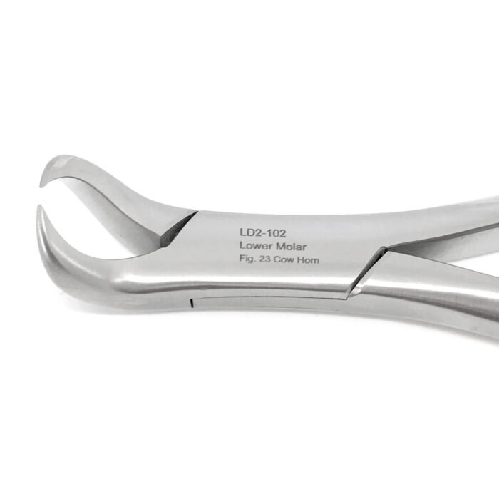 Extracting Forceps Lower Molar Fig. 23 Cow Horn - Premium Dental Surgical Instrument - Image 3