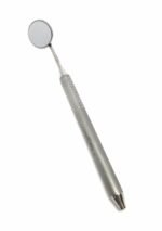 Dental Mouth Mirror Handle Cone Socket with Front Surface Rhodium Coated Mirror #5 - Precision Dental Surgical Instrument