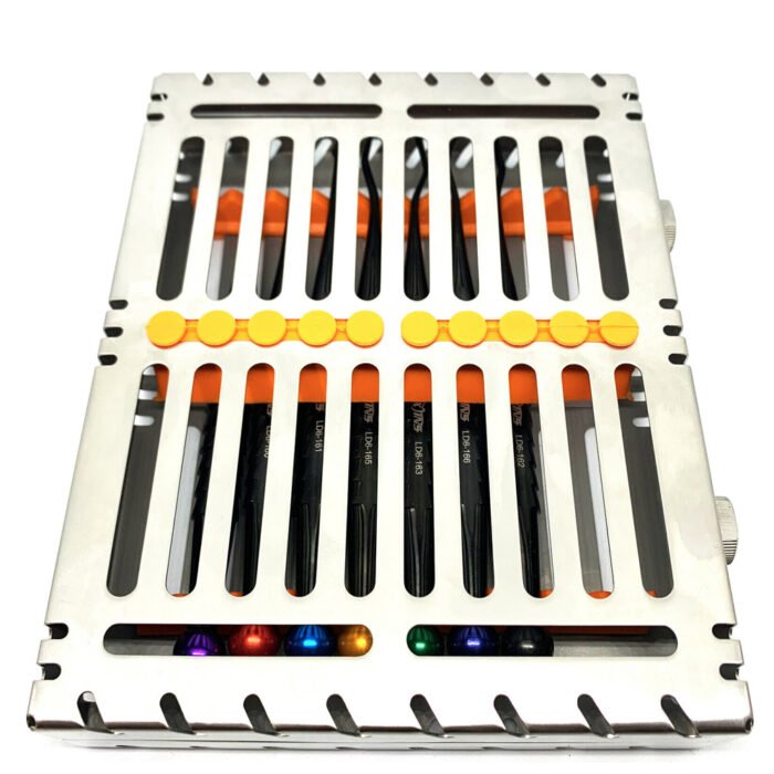 PDL Luxating Elevators Set of 7 Titanium Coated in Cassette - Premium Dental Surgical Instrument Set - Image 3